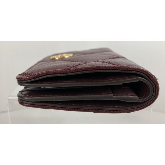 Tory Burch Willa Medium Wallet Claret - Picture 5 of 15